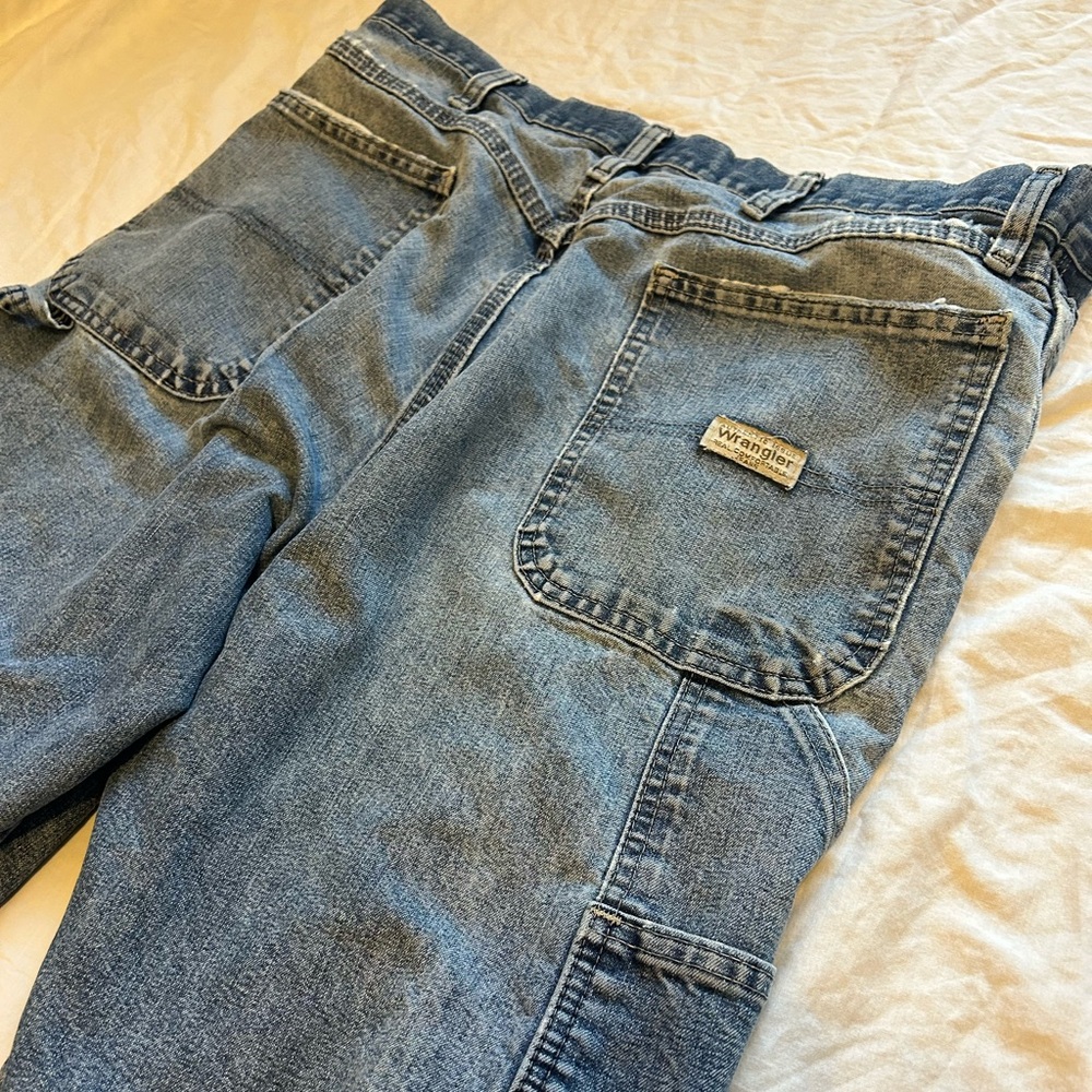 90’s vintage wrangler jeans carpenter style